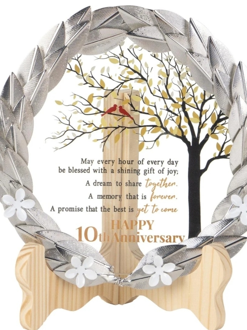 10 Year Anniversary Keepsake